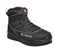 Greys Tital Bottes de pêche résistantes avec semelle en feutre pour rivière, lac et côte | Système de drainage Sandwich | Résistant à l'eau salée | UK 9,5 | EU 44