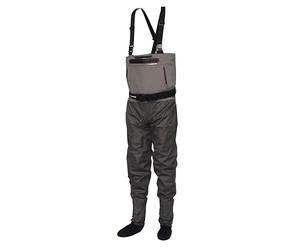 Greys Tital Stockingfoot Cuissardes de pêche et de Chasse à la Mouche Respirantes et imperméables | Mobilité maximale | Membrane de 20 000 mm | Bretelles réglables | XL Court | 45-47