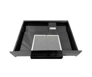 Greystone - Hotte aspirante super fine de 55,9 cm, ventilée, 12 V, avec 201 SS à l'avant