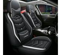 GRFERT CLLYCRSM Ensemble de housses de siège de voiture universelles pour Audi A1 A1 S-Line A1 Sportback A1 S A2 A3 S-Line A3 8P 8 V A3, compatibles avec la plupart des voitures, compatible avec