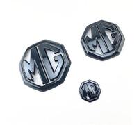 GRFIT Autocollant d'emblème de Voiture pour MG 6 MG ZS Badge d'emblème de carrosserie Emblème de réglage de Voiture,Black
