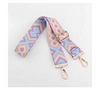 GRFIT Bandouliere pour Sac Tissu Sac à bandoulière Sangle Mode 5 cm de Large réglable Remplacement Sac à Main Ceinture épaule pièces Accessoires Sangle Sacs Sangle Bandoulière (Color : BK-9)