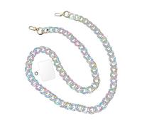 GRFIT Chaine Telephone Portable, Chaine de Telephone, 120cm Collier Telephone Portable, Chaine Telephone Sangle Telephone Cordon Téléphone, Tour de Cou Téléphone 120cm j