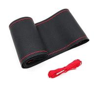 GRFIT Housse de volant de voiture tressée pour volant de voiture Texture douce avec aiguilles et fil Couvertures en cuir artificiel Accessoires intérieurs Couverture de volant (Color : 09)