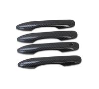 GRFIT Poignées Porte Extérieure Pour Pour Corolla 2019-2022 Pour Camry Pour XV70 2017-2022 Poignée Porte Latérale En Fiber Carbone Capots Bordure Accessoires Extérieurs Style (Color : E)
