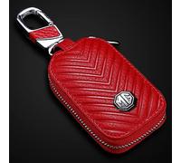 GRFIT Porte Carte Porte clés Porte clés Protecteur Couverture Porte clés pour MG 6 ZS HS MG3 MG5 télécommande Porte clés Coque étui Porte Couvercle protéger,B