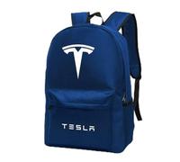 GRFIT Sacs à dos d'école, pour sacs à dos Tesla de grande capacité avec compartiment pour ordinateur portable, sac à dos de voyage léger et décontracté,Blue