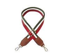 GRFIT Sangs de Sacs Bretelles de Rechange for Sac à bandoulière for Accessoires de Sac à bandoulière avec Rayures colorées Large bandoulière (Color : 11, Size : 3.8cm-Metal Gold)