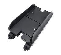 GRFIT Support de processeur Stand de la CPU, Support de Tour de PC Mobile avec Roues, Porte-Chariot Mobile Ajustable avec Roues de roulettes de Verrouillage, Noir