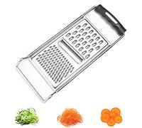 GRGO Râpe Multi Usages, Râpe Universelle, Râpe en Acier Inoxydable, Râpe à Pommes De Terre, Râpe à Concombre, pour Les Légumes, Les Fruits, Les Carottes, Les Oignons, Le Fromage, Le Gingembre
