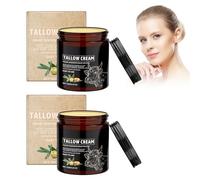 Grgowe 2Pc Crème Hydratante Au Suif De Bœuf,Suif Et Baume Au Miel,Beef Tallow Cream,Hydratant Au Suif De Bœuf Au Miel,Pour Les Soins De La Peau Du Visage Et Du Corps,Pour Peaux Sensibles