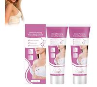 Grgowe 2PC Crème Nourrissante Seins Crème,Crème Lifting Des Seins,Crème D'Agrandissement Du Sein,Breast Enhancement Cream,Pour l'Élargissement Des Seins Boobs Plump Augmente La Fermeté Des Seins