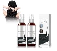 Grgowe 2PC Laque Noire Naturelle,Couvrir Les Cheveux Noirs Cheveux Gris,Spray De Soin Pour Les Cheveux,Laisse Les Cheveux Doux,Brillants Et Hydratés