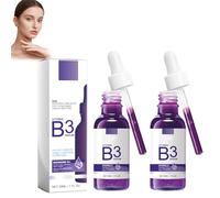 Grgowe 2PC Sérum Visage B3,B3 Correcteur De Taches Sombres Sérum,Sérum à La Niacinamide,Sérum Visage Anti-Rides,Sérum À La Niacinamide Pour Le Visage,Raffermit La Peau,Tous Types De Peaux (A)