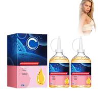 Grgowe Chest Plumping And 2pc Huile d'Agrandissement Du Sein,Huile De Soins Du Sein,Crème Nourrissante Seins Crème,Huile d'Essence Naturelle Raffermissante Pour La Poitrine,Raffermissant Raffermissant