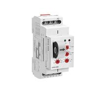 GRI8-06 AC DC Current Sensor Relay 2NO2NC 8A Current Monitoring Relay 24V-240V Wide Range Operating Voltage MQXFCZUX(GRI8-06B ACDCCurrent)