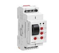 GRI8-06 DC Current Monitoring Relay Overcurrent Undercurrent Sensor 2SPDT 8A Current Testing Relay AC/DC24V-240V 2NO2NC(GRI8-06A ACCurrent)