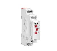 GRI8 Current Relay Monitoring Range Overcurrent Undercurrent Switch 0.05A-16A AC24-240V OR DC24V MQXFCZUX(GRI8-02,0.1-1A)