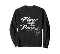 Gribouillis Dessin À Main Levée Flow with The Pen Sweatshirt