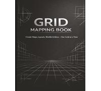 Grid Mapping Book: Perfect for Game Masters, World Building, Dungeon Design & Creative Planning