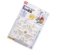 Grid Storage Cube Connectors - Sturdy Easy-Install | Cube Organizer Grid Connectors - for Bedroom Living Room Home Dorm Toy Case Animals Crate Closet Organization