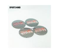 (GRID TWO) 4pcs/lot 56mm Oz Racing Car Wheel Hub Cap Sticker Car Logo Badge Decal Sticker Car