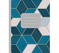 Gridded Notebook - 5 Squares Per Inch Grid: 8.5 x 11 in, 110 Pages - Exercise Book for Math, Science & Engineering - Ideal for School, College, Home and Office