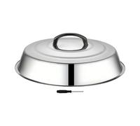 Griddle Basting Cover Dome | 12 inch Stainless Steel Round Heat Retention