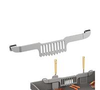 Griddle Support de spatule, support de spatule, graisseur d'écran en maille, magnétique en acier inoxydable, accessoire pour barbecue extérieur, comptoir de cuisine, cuisinière
