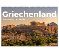 Griechenland - Die Heimat der Antike. (Wandkalender 2026 DIN A2 quer), CALVENDO Monatskalender: Tauchen Sie ein in die hevorragende Welt von Griechenland.