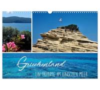 Griechenland - Ein Frühling am Ionischen Meer (Wandkalender 2026 DIN A3 quer), CALVENDO Monatskalender: Die Schönheit der griechischen Küstenlandschaft im Frühling.