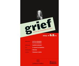 Grief, revue sur les mondes du droit, n° 12/2
