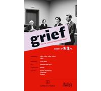 Grief, revue sur les mondes du droit n° 13/1