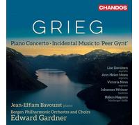 Grieg – Concerto pour piano en la mineur, Op.16 / Musique de scène pour Peer Gynt – CD – NAXOS