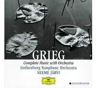 Grieg – Œuvres pour orchestre (Peer Gynt, Holberg) – Neeme Järvi / GSO – 6 CD