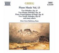 E. Grieg – Musique de piano Vol. 13 – CD – NAXOS