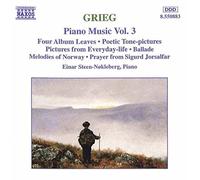 Grieg, E. - Musique pour piano Vol.3