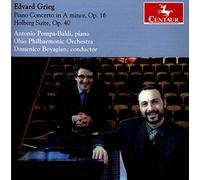 Grieg / Pompa-Baldi / Ohio Philharmonic Orchestra – Concerto pour piano Op.16 / Suite Holberg – CD
