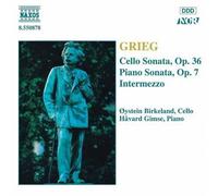Grieg, E. – Sonate pour violoncelle / Sonate pour piano / Intermezzo – CD – NAXOS