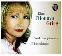 Grieg, E. – Sonate pour piano Opus 7; 13 Pièces lyriques – Import – Calliope