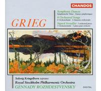 Grieg, E. - Symphony Dances/Six Songs/Sigurd Jo