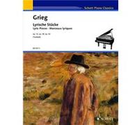 Grieg Edvard - Morceaux lyriques Opus 12-38-43 (Lyrishe stücke - Lyric pieces) --- Piano G