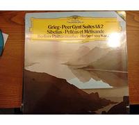 GRIEG Edward (Norvegia); SIBELIUS Jean (Finlandia) - GRIEG, Edward: Peer-Gynt (Suite nr.1 op.46 and Suite nr.2 op.55) - SIBELIUS, Jean: Pelleas et Melisande -- DEUTSCHE GRAMMOPHON (1983) - CUT OUT-DGG 2532068-Vinyl LP cut out-DEUTSCHE GRAMMOPHON-GRIEG Edward (Norvegia); SIBELIUS Jean (Finlandia)-Berliner Philharmoniker; KARAJAN Herbert von (dir)