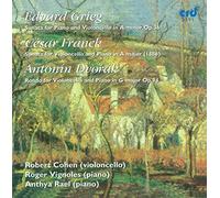 Grieg, Franck, Dvorák : Sonatas for Violoncello and Piano