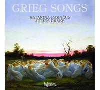 Grieg : Mélodies. Karneus, Drake.