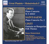 Moiseiwitsch – Grieg – Éditions Moiseiwitsch, vol. 5 – NAXOS