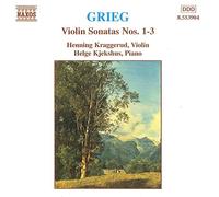 Grieg : Sonates pour violon Nos 1 à 3