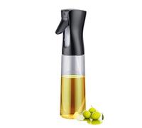 GRIFEMA Flacon Doseur d'Huile en Verre 300ml - Jet Précis (Sans Brume), Distributeur 1g par Pression pour Friteuse à Air, Cuisine, Pâtisserie & Salade, GEK2002B-300