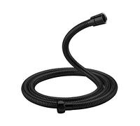 GRIFEMA - Flexible Douchette, Tuyau de Douche, 1.8 m, Anti-Pliure, Acier, Exclusivité Amazon, Noir