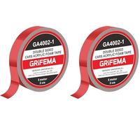 GRIFEMA GA4002-1, Ruban Adhésif Double Face Super Résistant, Double Face Imperméable Extra Fort, Adapté aux Bureaux, Maisons, Réparations Automobiles (Lot de 2)